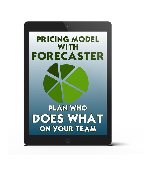 Pricing model with forecaster